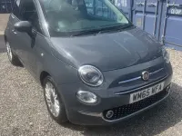 Used Fiat 500 Lounge 69 HP (50 kW) 2015 Grey Hatchback