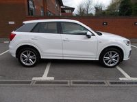 Begagnad Audi Q2 S-Line 150 HK (110 kW) 2019 Vit SUV