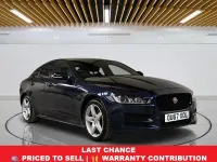 Used Jaguar XE R-Sport 240 HP (176 kW) 2017 Blue Sedan