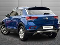 New VW T-Roc Match 150 HP (110 kW) 2025 Ravenna blue SUV