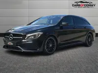 Used Mercedes CLA220 Shooting Brake AMG line 170 HP (125 kW) 2018 Black Estate
