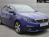 Used Peugeot 308 GT-line 2020 Blue Hatchback
