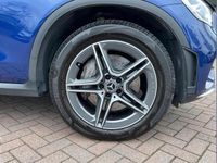 Used Mercedes GLC220 AMG line 194 HP (142 kW) 2020 Blue SUV
