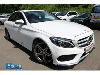 Used Mercedes C220 AMG line 170 HP (125 kW) 2015 White Sedan