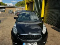 Used Kia Venga 125 HP (91 kW) 2017 Black Hatchback