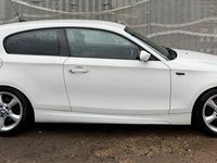 Used BMW 118 M Sport 143 HP (105 kW) 2009 White Hatchback