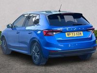 Used Skoda 110 R Colour Edition 81 HP (59 kW) 2023 Race blue metallic black body / magic pearl effect roof Hatchback