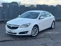 Used Vauxhall Insignia Elite 170 HP (125 kW) 2016 White Hatchback