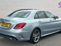 Used Mercedes C220 AMG Line Premium Plus 170 HP (125 kW) 2016 Silver
