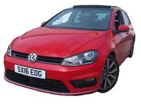 Used VW Golf VII R-line Edition 2016 Red Hatchback