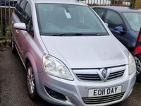 Used Vauxhall Zafira Design Edition 2011 Silver MPV