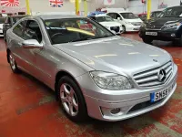 Used Mercedes CLC180 SE 143 HP (105 kW) 2008 Silver Coupe