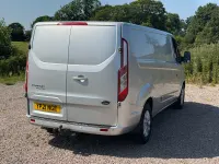 Used Ford Transit Custom Limited 130 HP (95 kW) 2021 Silver Van