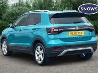 Used VW T-Cross SEL 116 HP (85 kW) 2019 Blue SUV