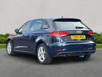 Used Audi A3 Sportback Advanced 116 HP (85 kW) 2019 Blue Hatchback