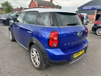 Used Mini Cooper D Countryman 112 HP (82 kW) 2014 Blue SUV