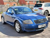 Used Audi TT Roadster Sport 150 HP (110 kW) 2004 Blue Cabriolet