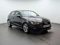 Used Audi A3 S-Line 180 HP (132 kW) 2016 Black Hatchback