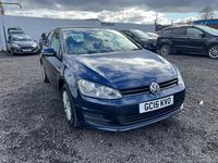 Used VW Golf VII S 2015 Blue Hatchback