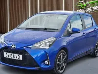 Gebraucht Toyota Yaris Design 111 PS (81 kW) 2018 Blau Kleinwagen