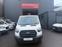 Used Ford Transit S 130 HP (95 kW) 2021 White Cabriolet