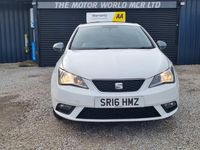 Used Seat Ibiza CONNECT 90 HP (66 kW) 2016 White Hatchback