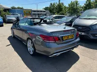 Used Mercedes E220 AMG line 2016 Grey Cabriolet