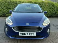 Used Ford Fiesta Zetec 85 HP (62 kW) 2017 Blue Hatchback