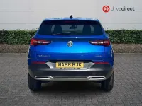 Used Vauxhall Grandland X Sport 120 HP (88 kW) 2018 Blue SUV