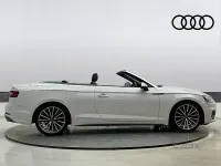 Used Audi A5 Cabriolet S-Line 190 HP (139 kW) 2019 White Cabriolet