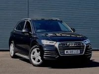 Used Audi Q5 S-Line 190 HP (139 kW) 2019 Black SUV
