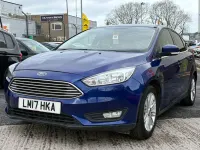 Gebraucht Ford Focus Zetec 120 PS (88 kW) 2017 Blau Kleinwagen