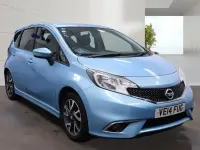 Used Nissan Note Acenta Premium 80 HP (58 kW) 2014 Blue Hatchback
