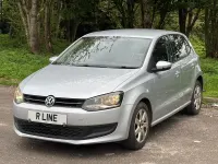 Used VW Polo SE 85 HP (62 kW) 2010 Silver Hatchback