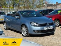 Usado VW Golf S 105 HP (77 kW) 2011 Azul Cabrios