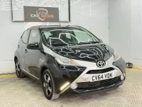 Used Toyota Aygo X-clusiv 69 HP (50 kW) 2015 Black Hatchback