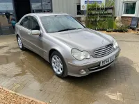 Used Mercedes C200 Elegance 2005 Silver Sedan