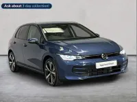 New VW Golf VIII Match 116 HP (85 kW) 2026 Blue Hatchback