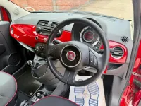 Used Fiat 500C Lounge 2014 Red Cabriolet