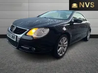 Used VW Eos SE 140 HP (102 kW) 2010 Black Cabriolet