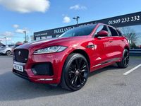 Begagnad Jaguar F-Pace Supercharged 2017 Röd SUV