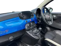 Used Fiat 500C Mirror 69 HP (50 kW) 2018 Blue Cabriolet