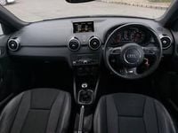 Used Audi A1 S-Line 125 HP (91 kW) 2017 Blue Hatchback
