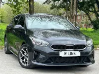 Used Kia ProCeed GT-Line 136 HP (100 kW) 2019 Black Estate