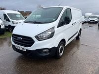 Used Ford Transit Custom 130 HP (95 kW) 2021 White Van