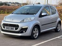 Used Peugeot 107 Allure 68 HP (50 kW) 2012 Silver Hatchback