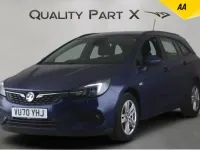Begagnad Vauxhall Astra Business Edition 2021 Blå Kombi
