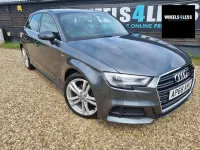 Used Audi A3 Sportback S-Line 150 HP (110 kW) 2019 Grey Hatchback