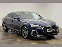 Used Audi A5 Sportback S-Line 161 HP (118 kW) 2023 Blue Hatchback
