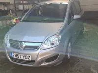 Used Vauxhall Zafira 2008 Beige MPV